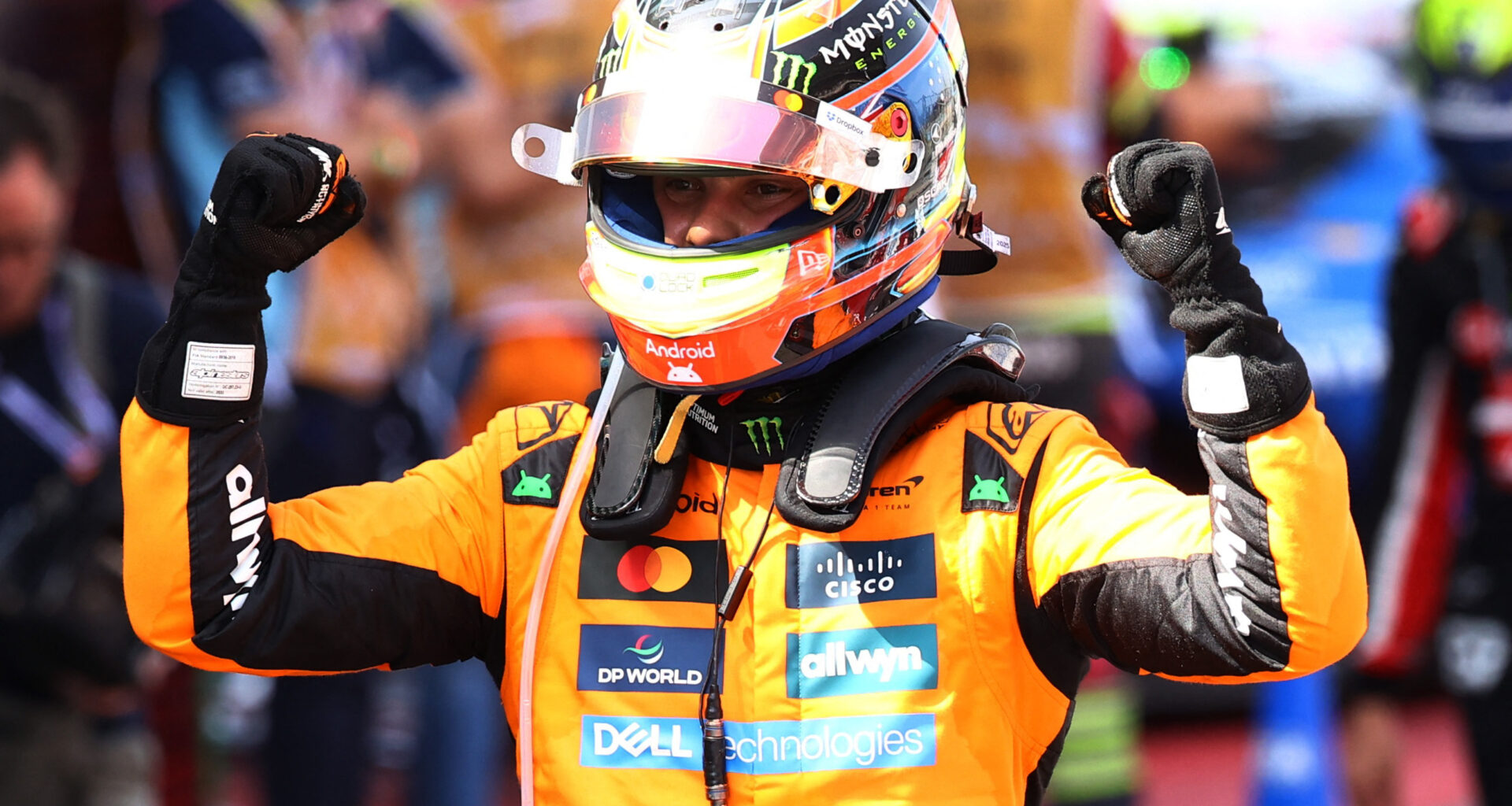 cover Piastri wins in Spain with McLaren one-two