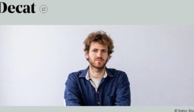 Journalist en schrijver Johannes Decat (31) uit Kanegem onverwacht overleden