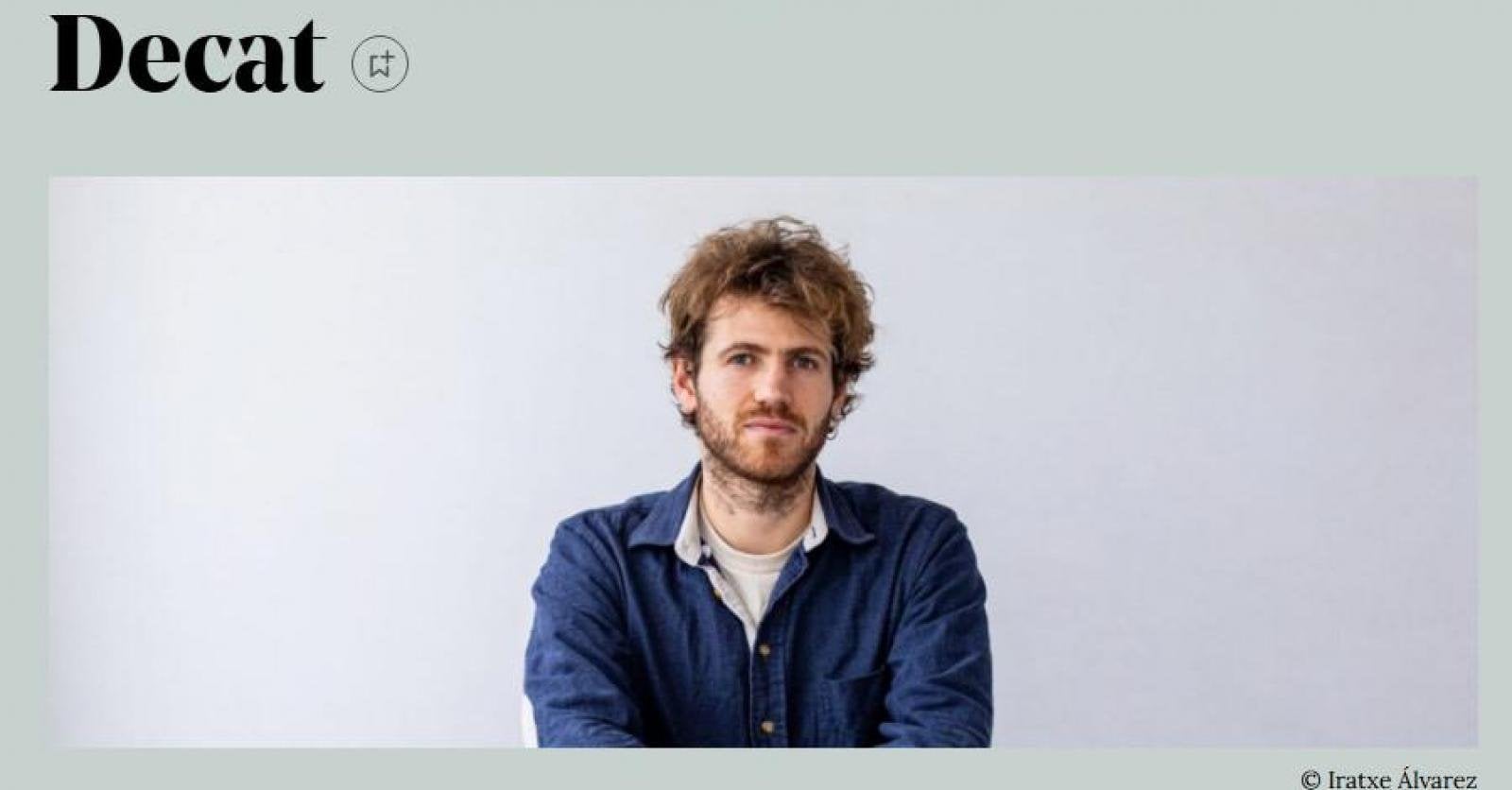 Journalist en schrijver Johannes Decat (31) uit Kanegem onverwacht overleden