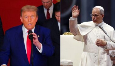 Pope Leo XIV Calls For Peace Amid Donald Trump's Bombing Of Iran