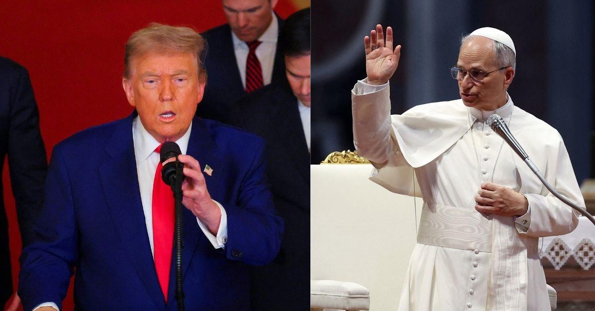 Pope Leo XIV Calls For Peace Amid Donald Trump's Bombing Of Iran