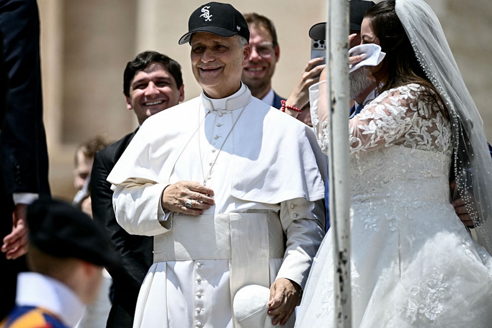 Pope Leo XIV Rocks White Sox Hat At Vatican As He Continues To Be The Coolest