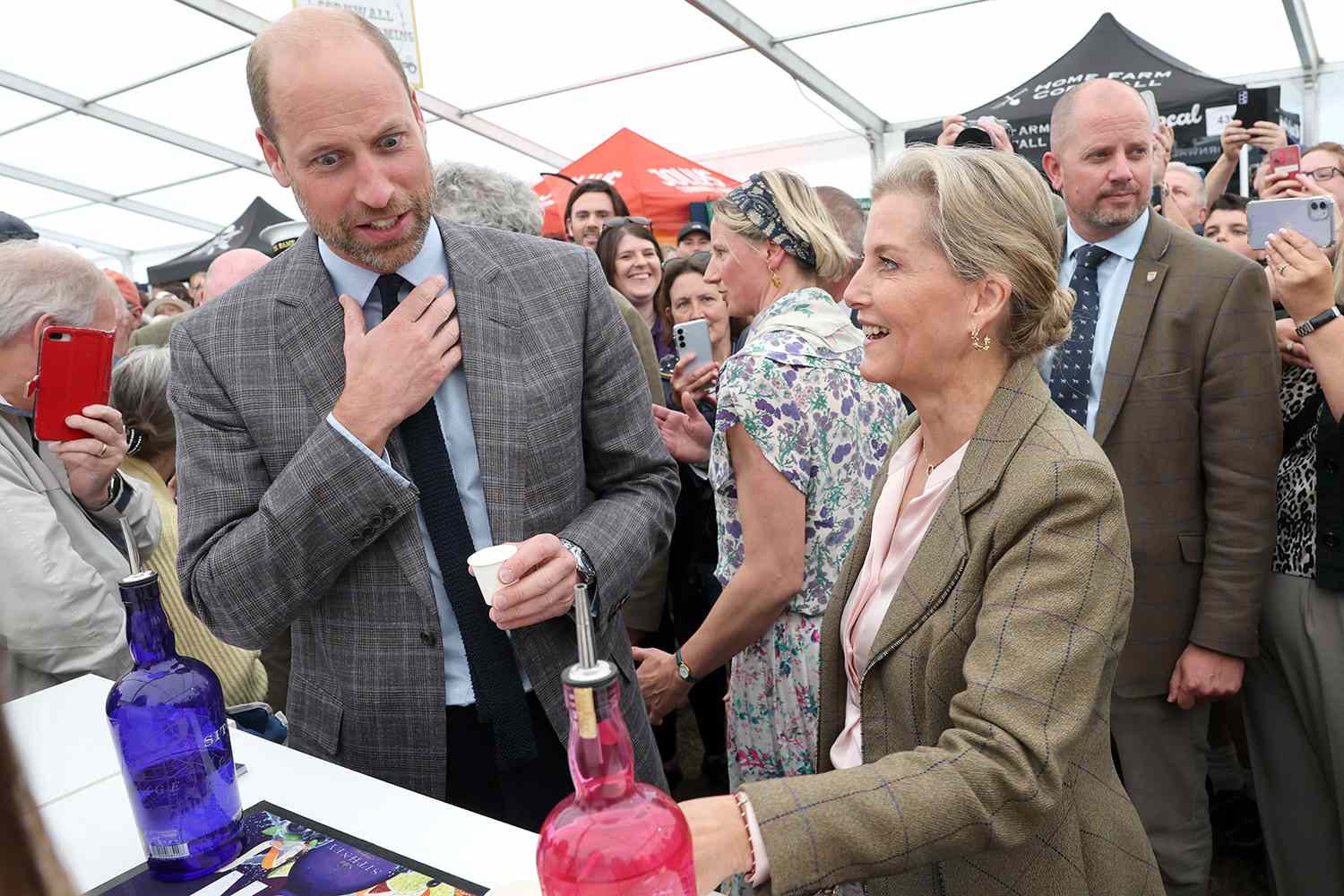 Prince William Reacts to Non-Alcoholic Cider After Boozy Nickname Leak