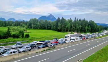 A10: 45 Kilometer langer Stau von Bayern nach Österreich