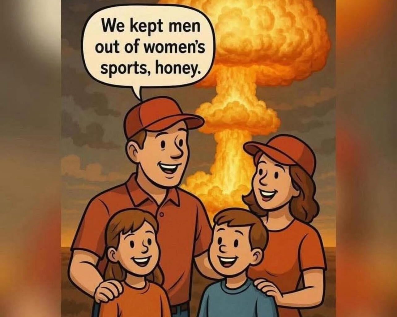 Keeping men out …