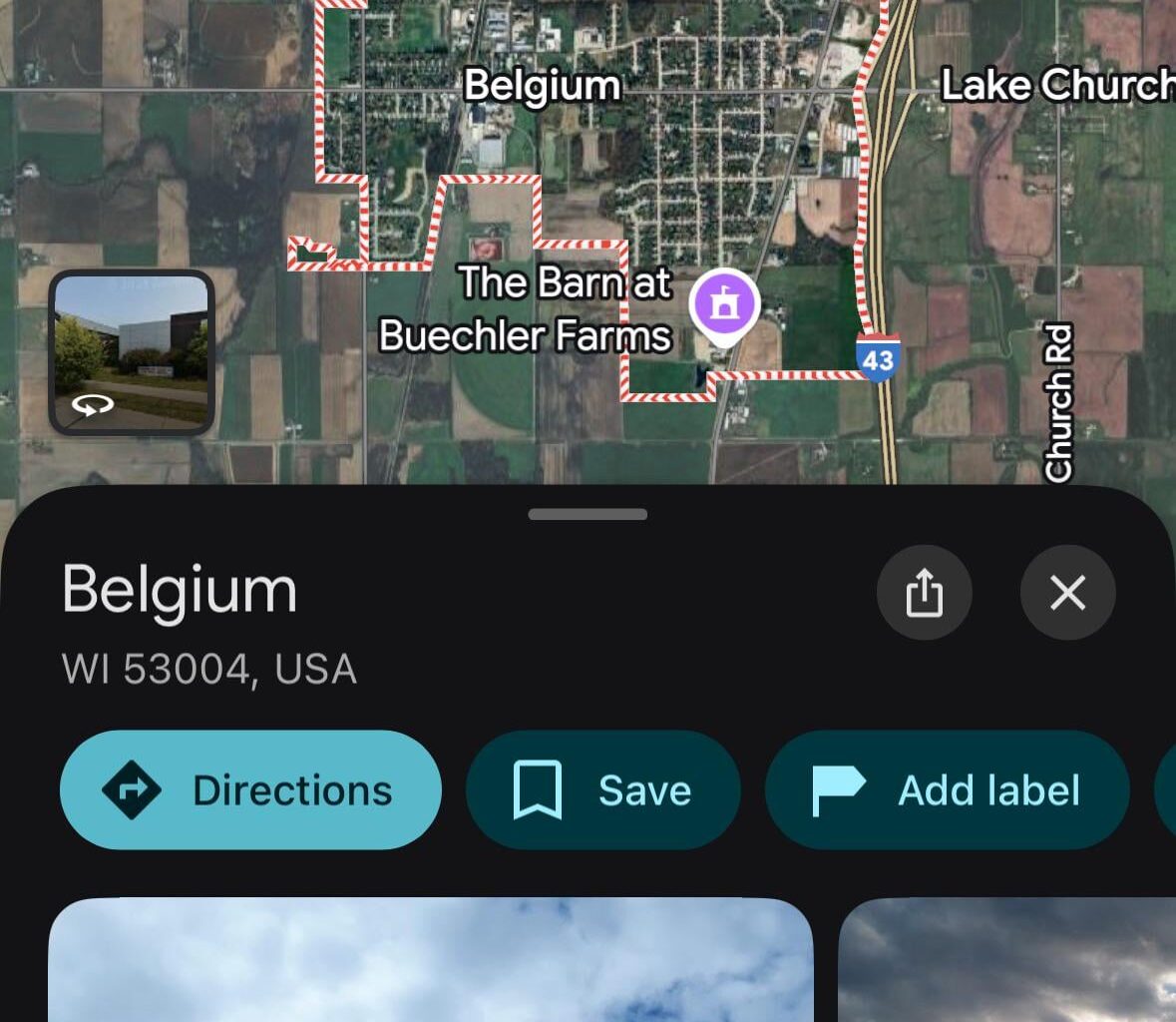 Why does Belgium not own this land?