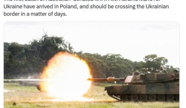 Australian M1A1 AIM Abrams Donated To Ukraine - UPDATE