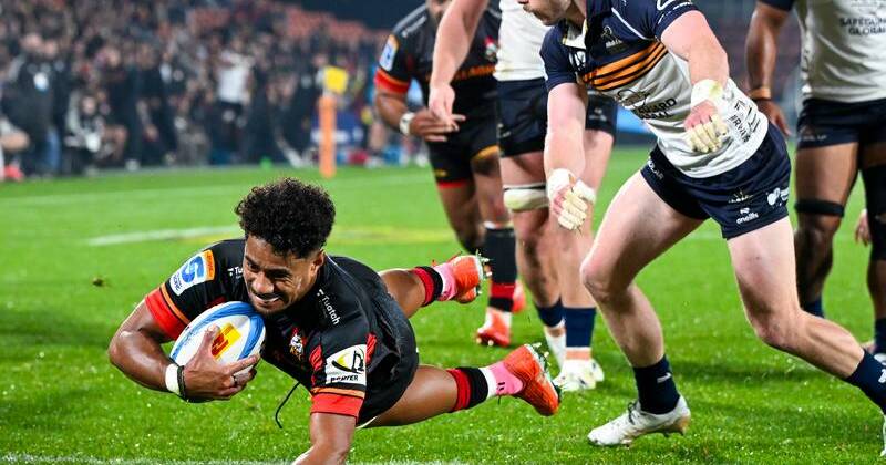 The Brumbies have come up just shy of reaching the Super Rugby Pacific decider, losing in Hamilton. Photo: Jeremy Ward/AAP PHOTOS