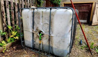 1000 L Tank reinigen