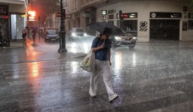 Aemet warns of arrival of storms in several parts of Spain this weekend