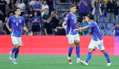 Italia-Moldavia 2-0, gol e highlights: la decidono Raspadori e Cambiaso