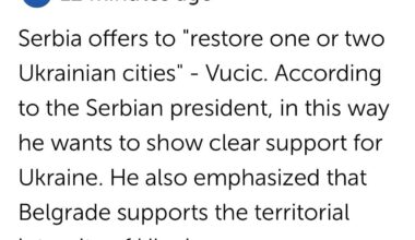 Serbia, long Russia friendly, switches to Ukraine in a stunning move. More states to follow?