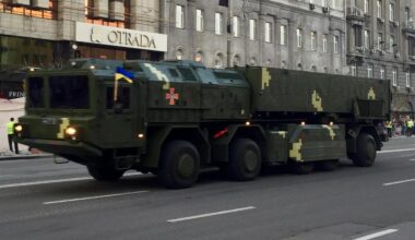 Ukrainian ballistic missile "Sapsan" enters mass production its Warhead Weighs about 480 kg ( the new American PrSM ballistic missile for the HIMARS system weighs only 91 kg).