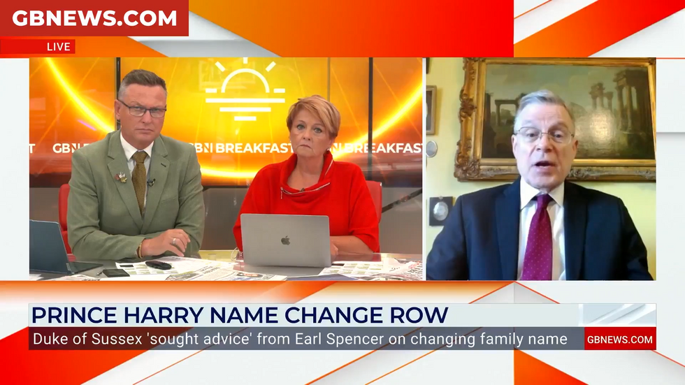 Richard Fitzwilliams speaks on GB News