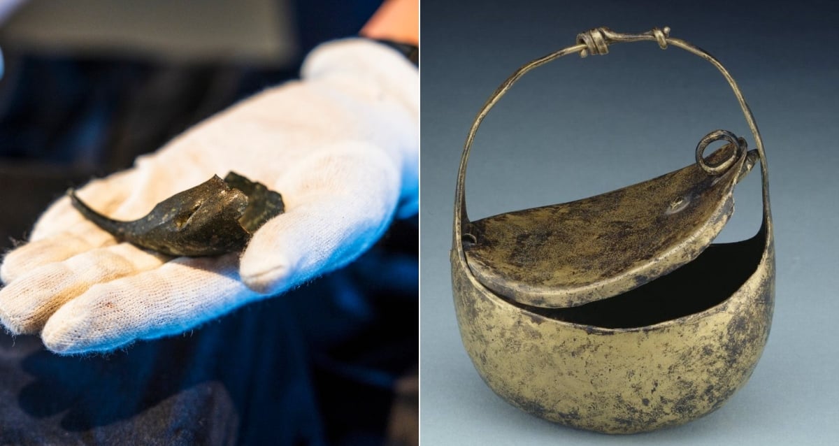 Ancient Roman Soldier's Wrist Purse Unearthed In Czech Republic