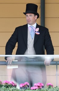 ASCOT, ENGLAND - JUNE 17: Peter Phillips attends day one of Royal Ascot at Ascot Racecourse on June 17, 2025 in Ascot, England.  (Photo by Chris Jackson/Getty Images)