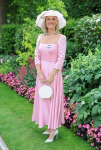 ASCOT, ENGLAND - JUNE 17: Laura Anne-Barr attends day one of Royal Ascot at Ascot Racecourse on June 17, 2025 in Ascot, England.  (Photo by Chris Jackson/Getty Images)