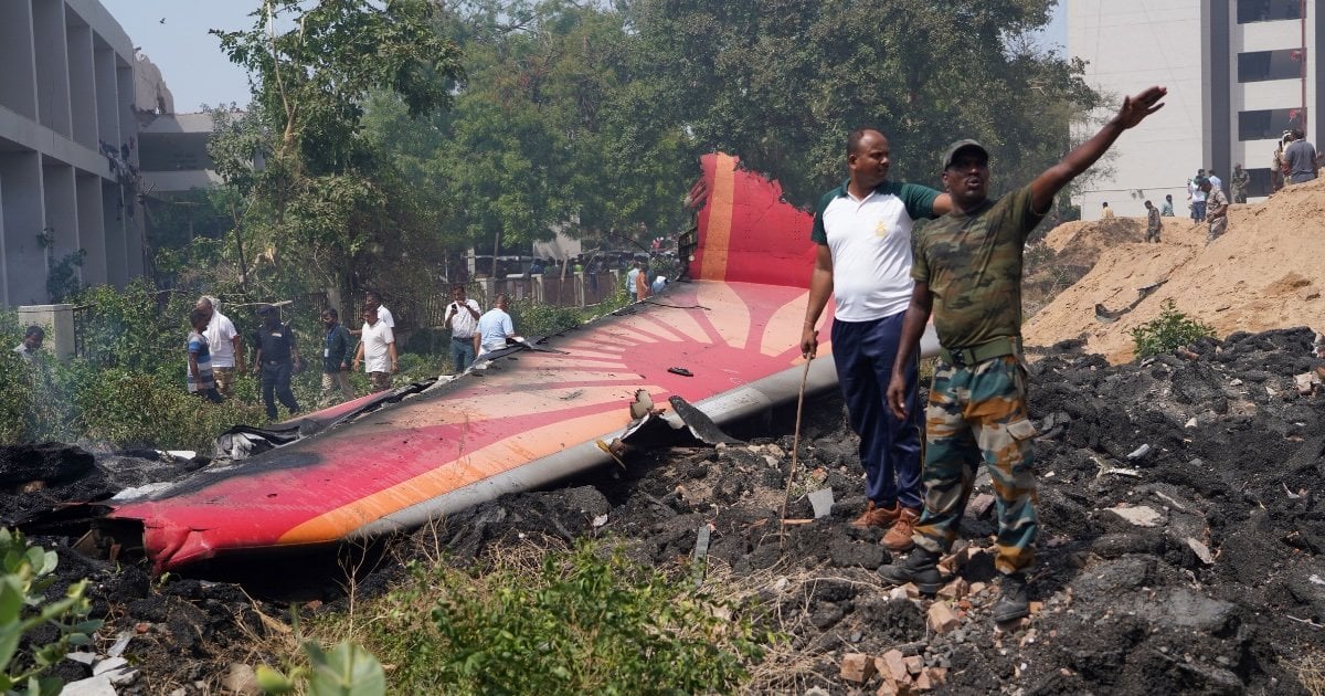 Police issue sad statement after Air India plane crash revealing there’s only ‘one survivor’