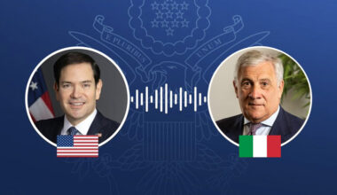 Readout of Secretary Rubio’s Call with Italian Foreign Minister Tajani