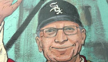 Chicago artist adds Pope Leo XIV to White Sox mural outside Rate Field