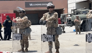 Federal court hears arguments in case about National Guard in Los Angeles