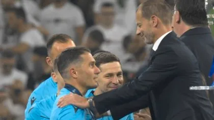 VIDEO Președintele UEFA a ajuns față în față cu Istvan Kovacs și i-a...