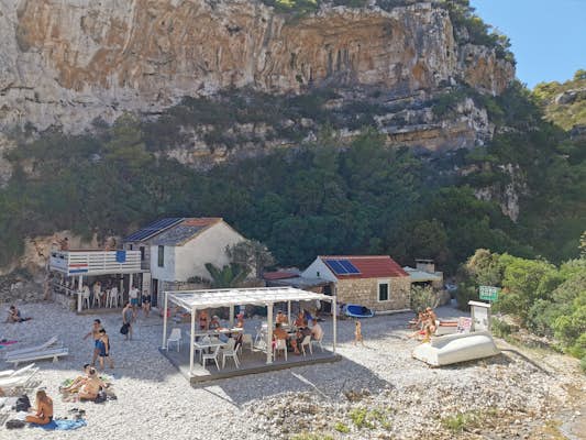 First time in Vis, Croatia