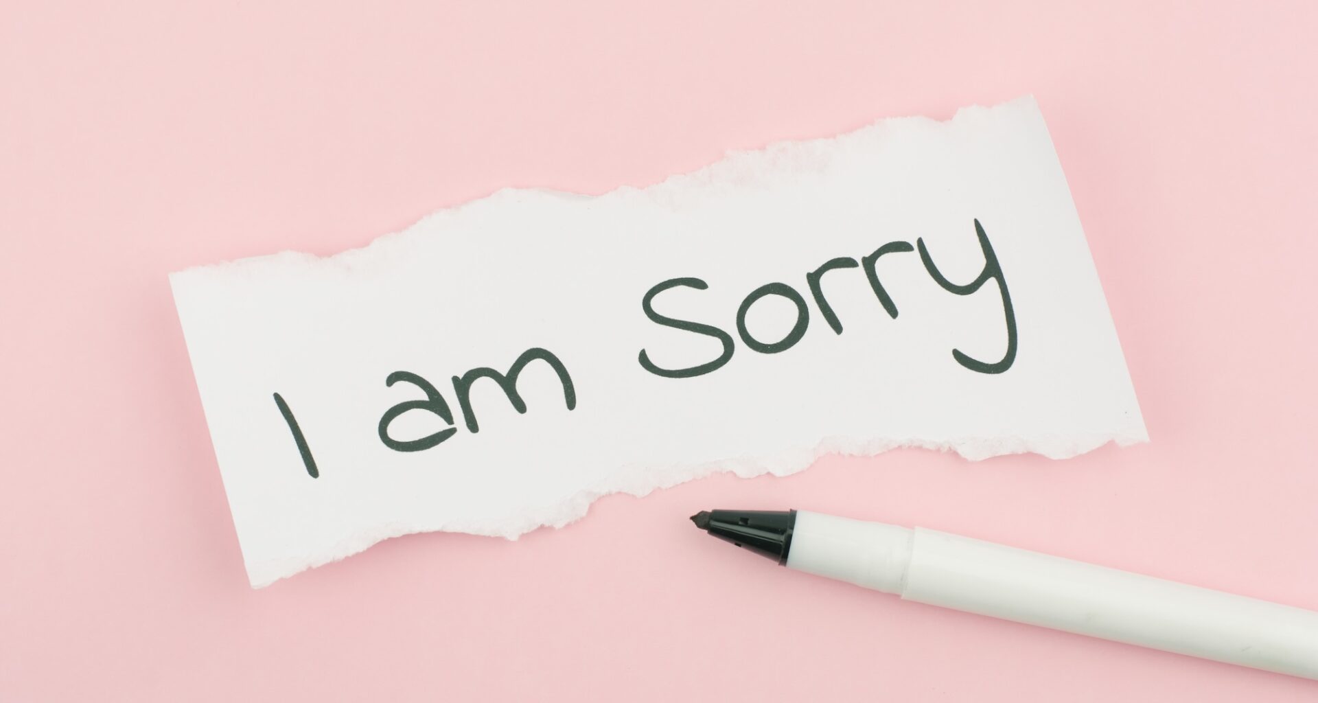 Politicians need to own their mistakes and apologize
