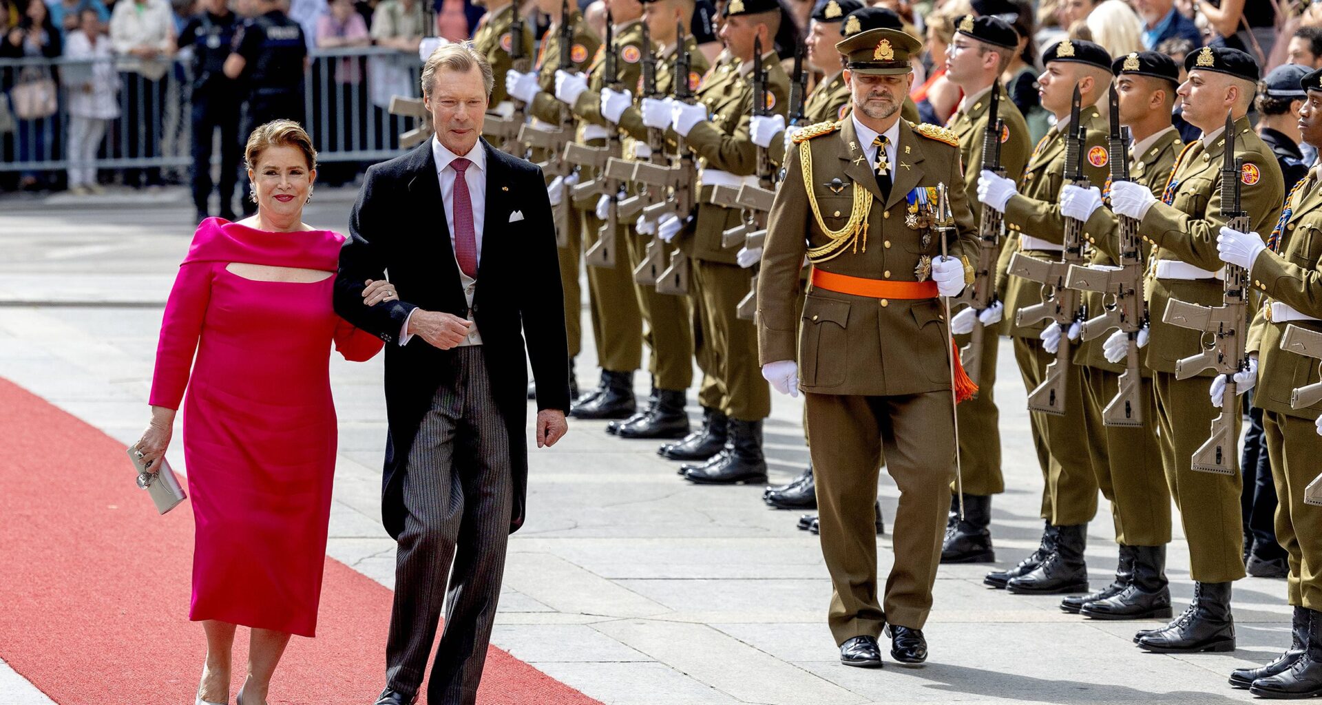 L’hommage rendu à la Grande-duchesse de Luxembourg