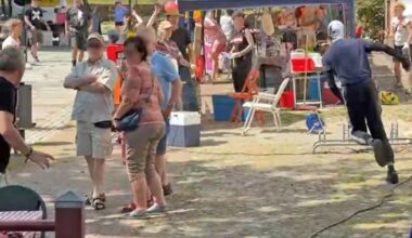 Angriff auf Vielfaltsfest in Bad Freienwalde am 15.06.2025. (Quelle: rbb)