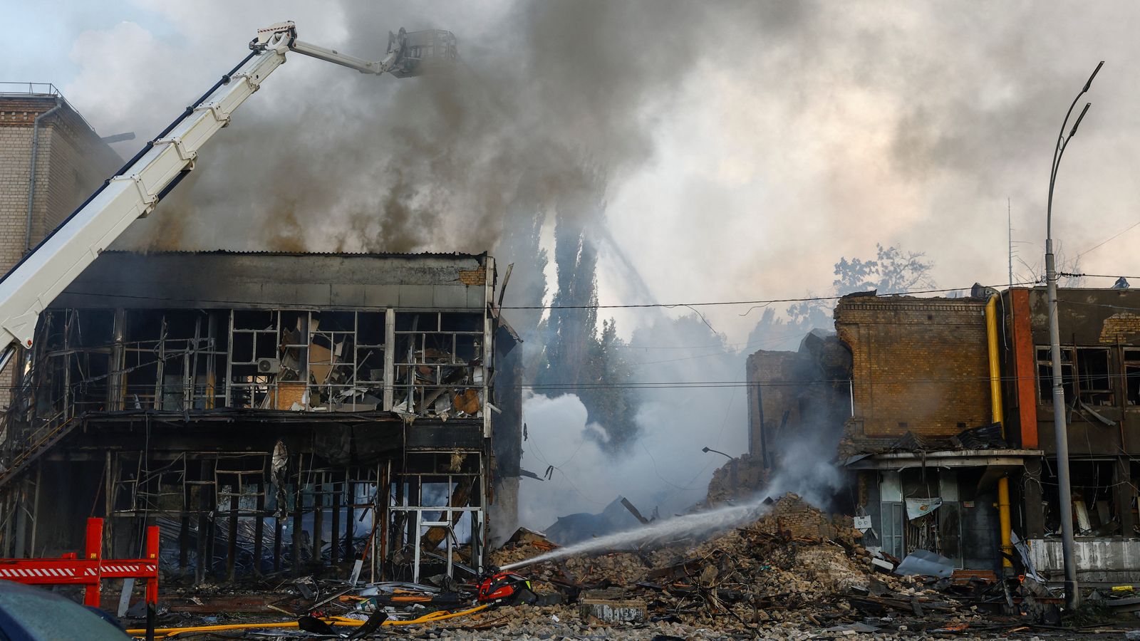Ukraine war latest: Russia says 'massive attack' was retaliation for Ukrainian strikes; 'almost all of Ukraine' targeted | World News