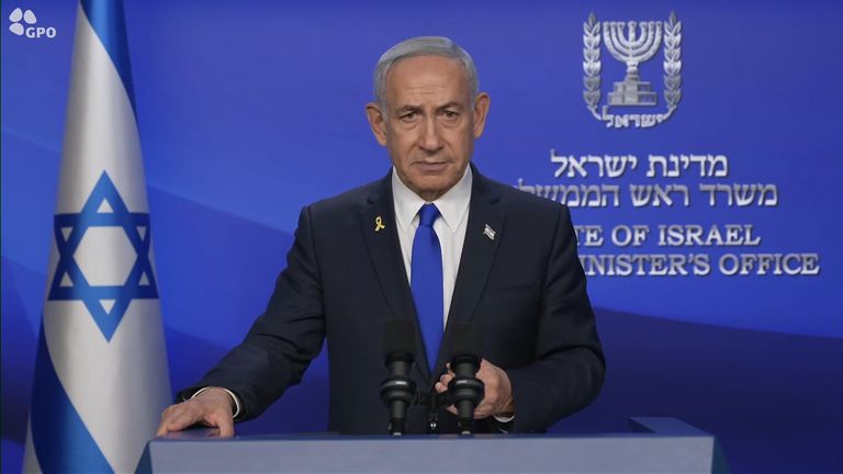 Israel prime minister Netanyahu