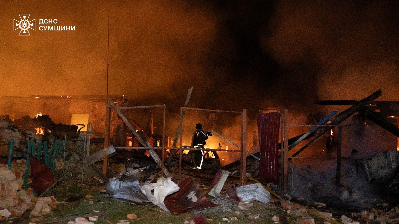 Ukraine war latest: Kyiv launches attacks inside Russia - as Putin's forces kill at least 18 civilians in strikes, officials say | World News