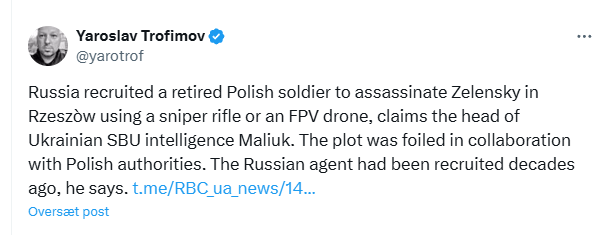The Kremlin allegedly tried to assassinate Zelensky on NATO soil!