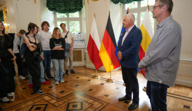 Aktualności ALO PB - Goście z Elisabeth-Gymnasium Halle