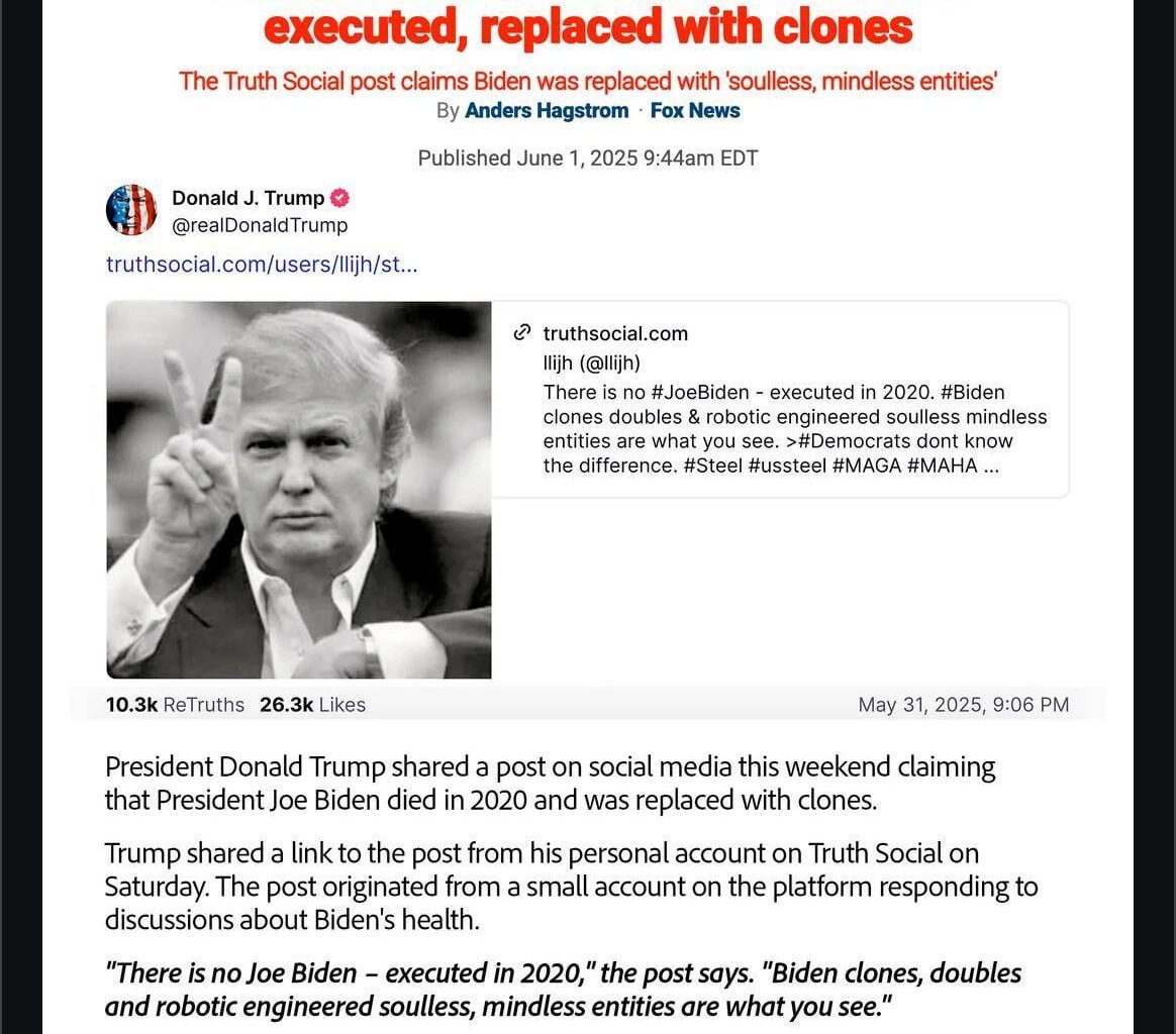 How is this the president of the United States