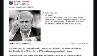 How is this the president of the United States