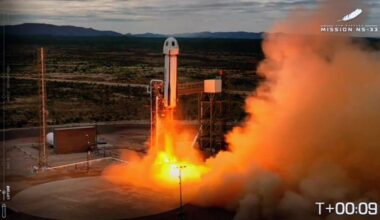 Bezos’ Blue Origin company launches 13th human flight to space