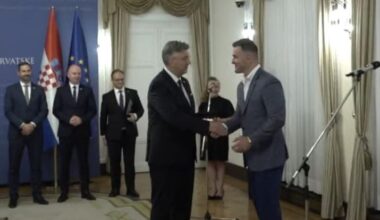 VIDEO: Stipe Miočić receives Croatian citizenship in Zagreb