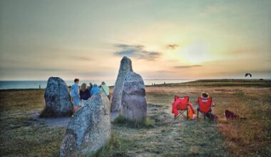 Sweden’s stonehenge for the summer solstice