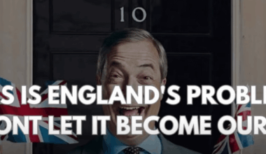 Nasty 'Nige didn't enjoy his trip to Scotland.