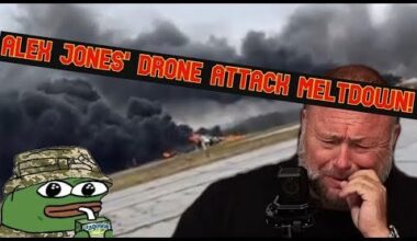 Alex Jones Melts Down Over Ukrainian Drone Attack