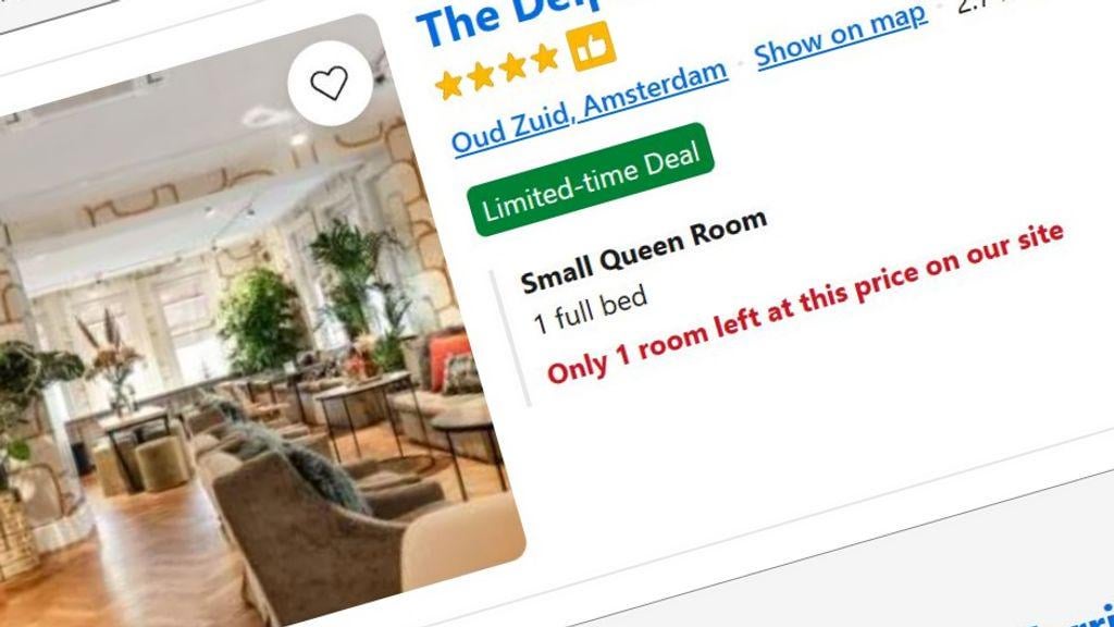 'Nepkortingen en verzonnen schaarste': Massaclaim Consumentenbond tegen Booking