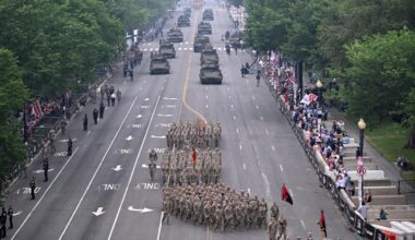 More people marched in the parade than attended🤣