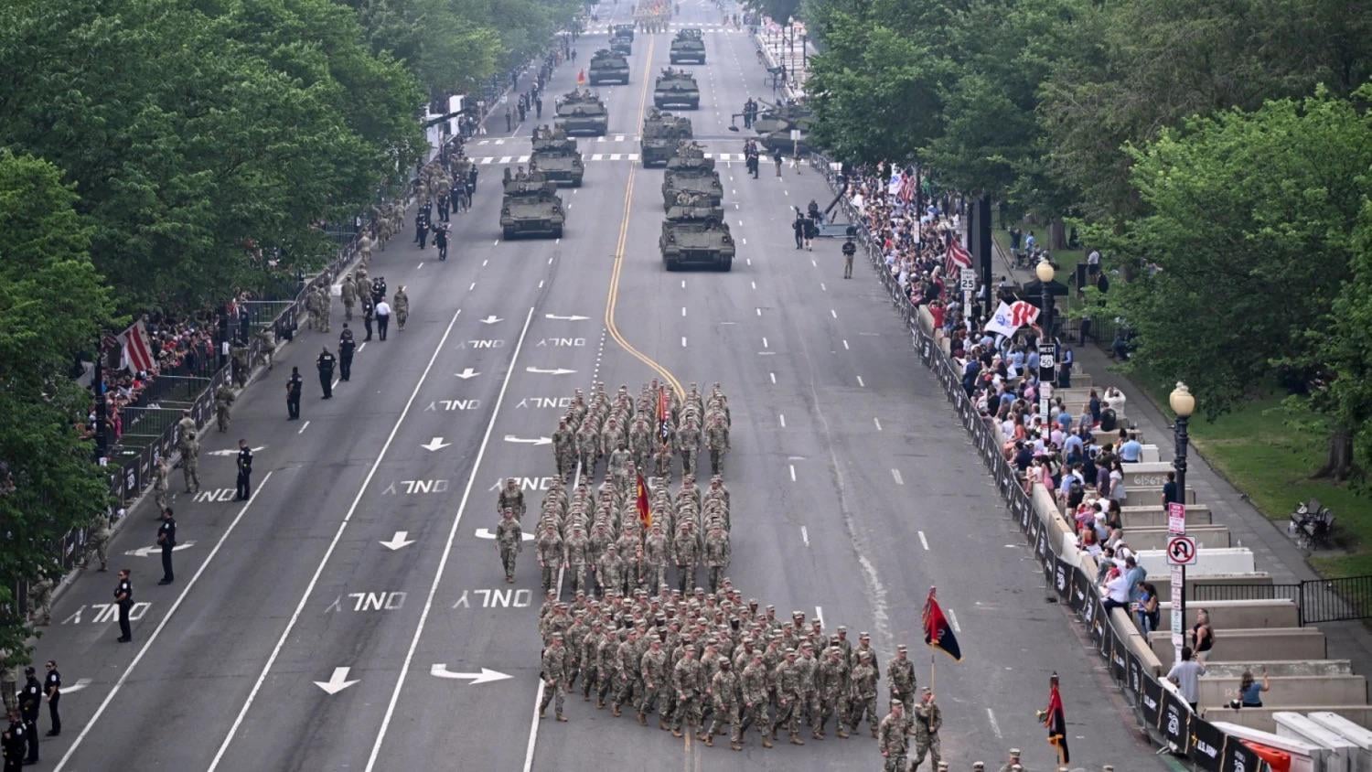 More people marched in the parade than attended🤣