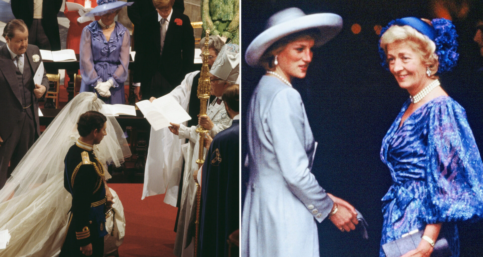 At Princess Diana's wedding to King Charles, her mom Frances wouldn't stop crying