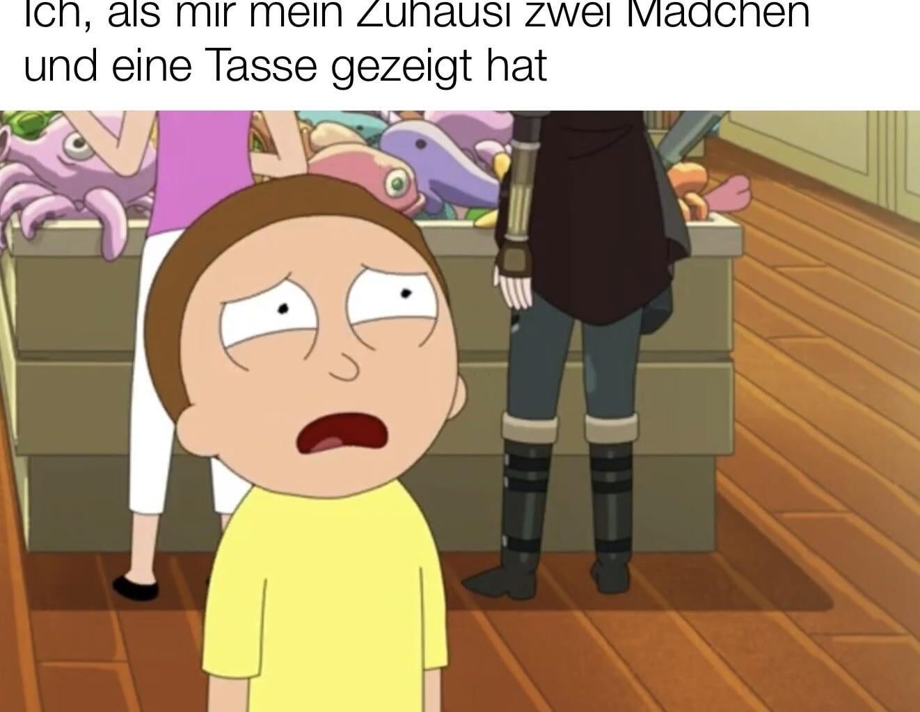 Etwas verstört …