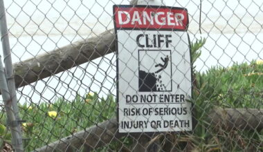 Climate change, climate patterns, and rising sea levels cause growing threat to the bluffs in Isla Vista