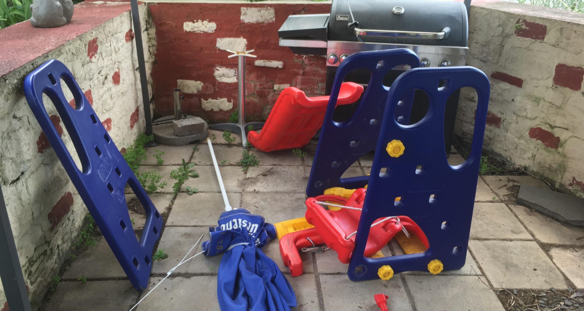 Restaurant, wir haben einen Spielplatz! Der Spielplatz: