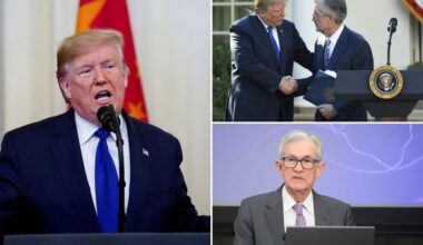 Trump reportedly eyeing cabinet member to replace Jerome Powell